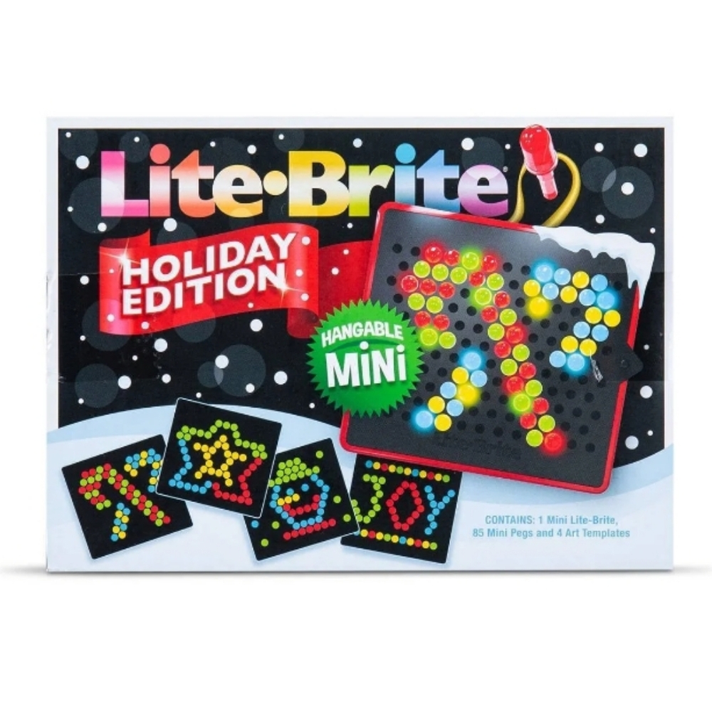 Mini Lite-Brite Holiday Edition
